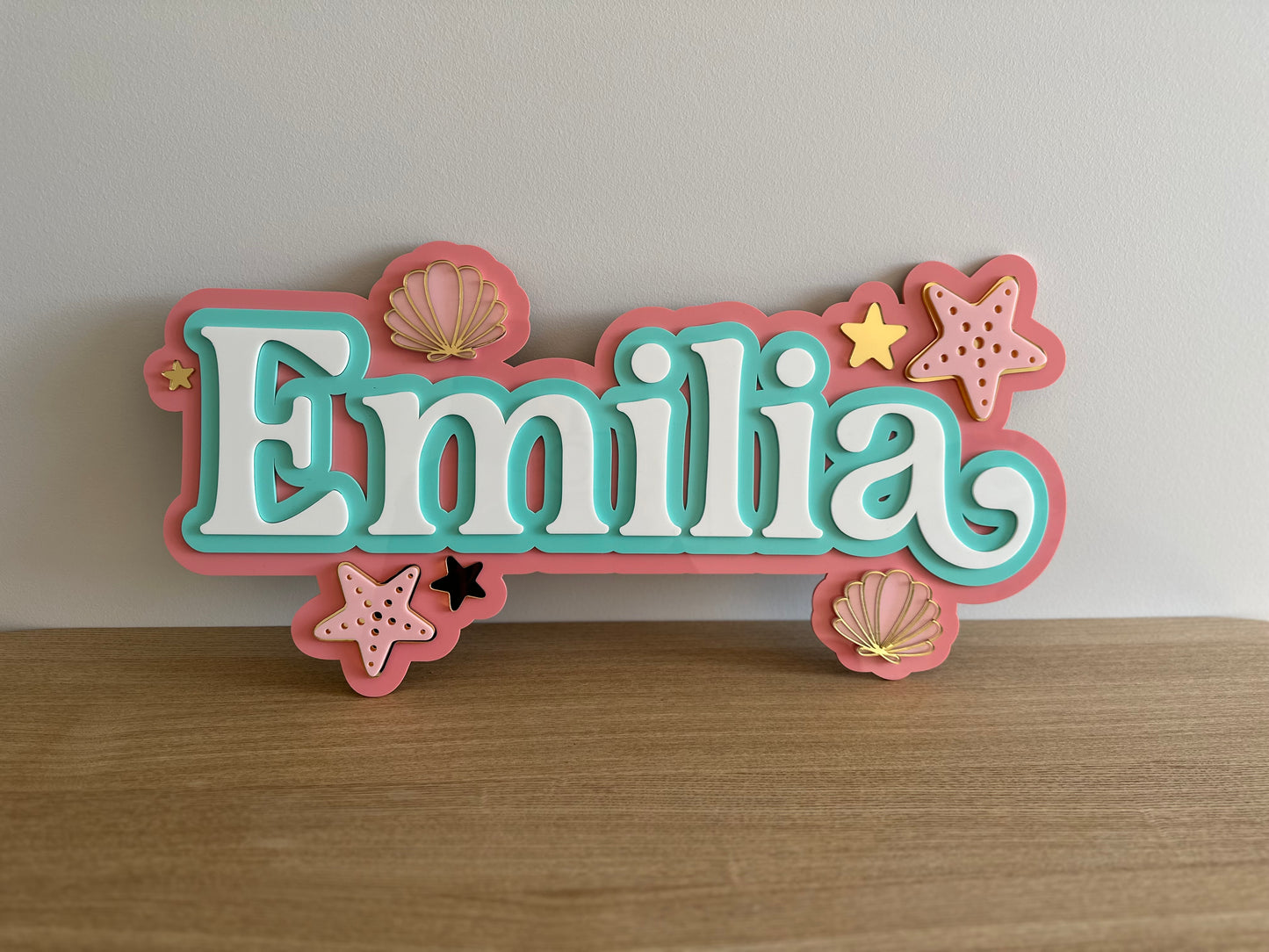 Under the Sea Custom Name Wall Sign